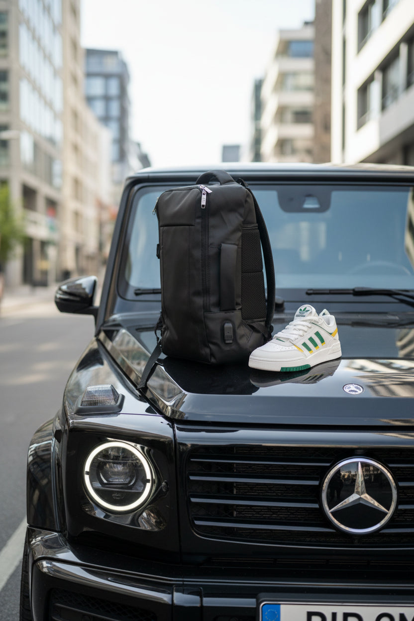Sneaker & backpack
